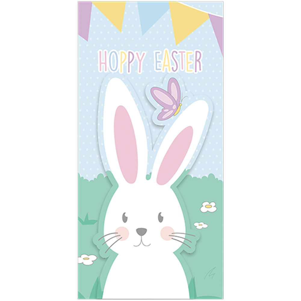 Easter Money Wallets - 4 Pack Gift Card Holder Present Cash Envelope Bunny Chick Rabbit Spring Celebration Event Supply