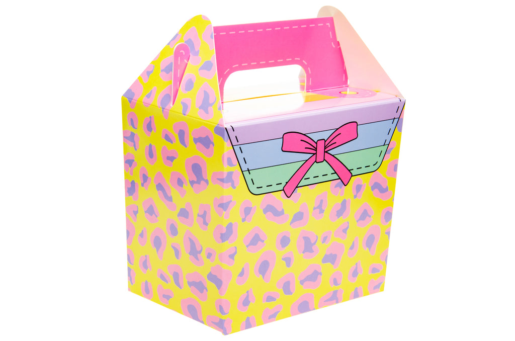 6 Girls Handbag Party Food Lunch Boxes