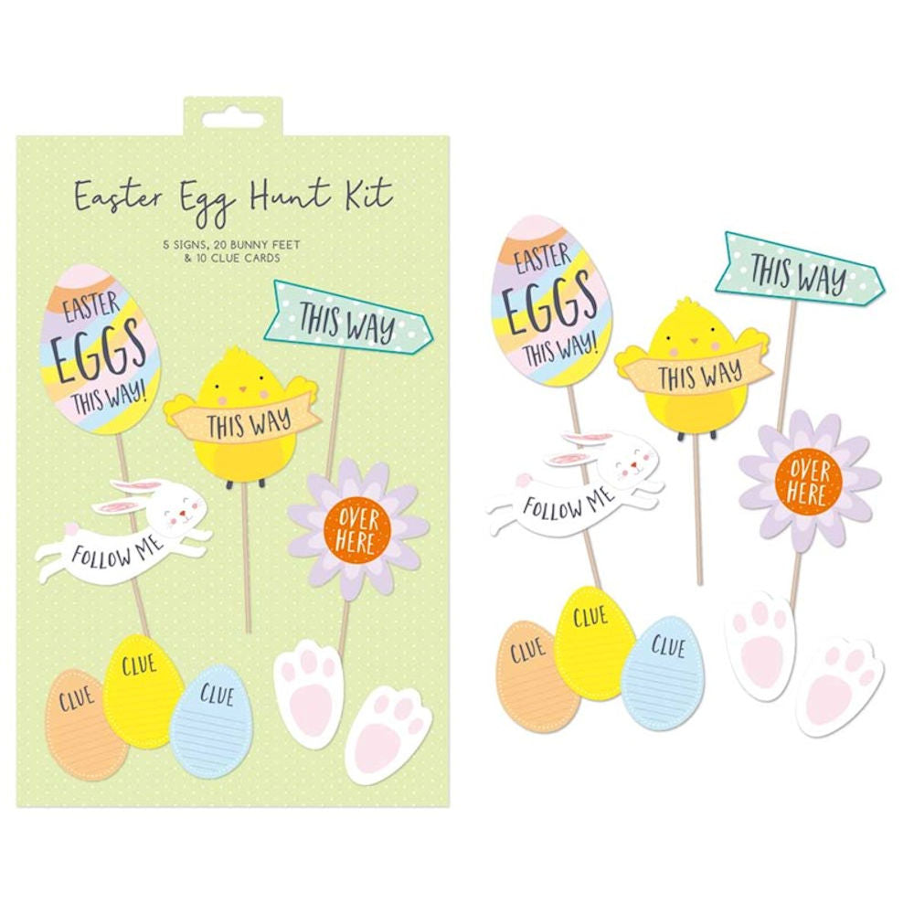 Easter Egg Hunt Kit - Festive Activity Set Holiday Party Game Supplies