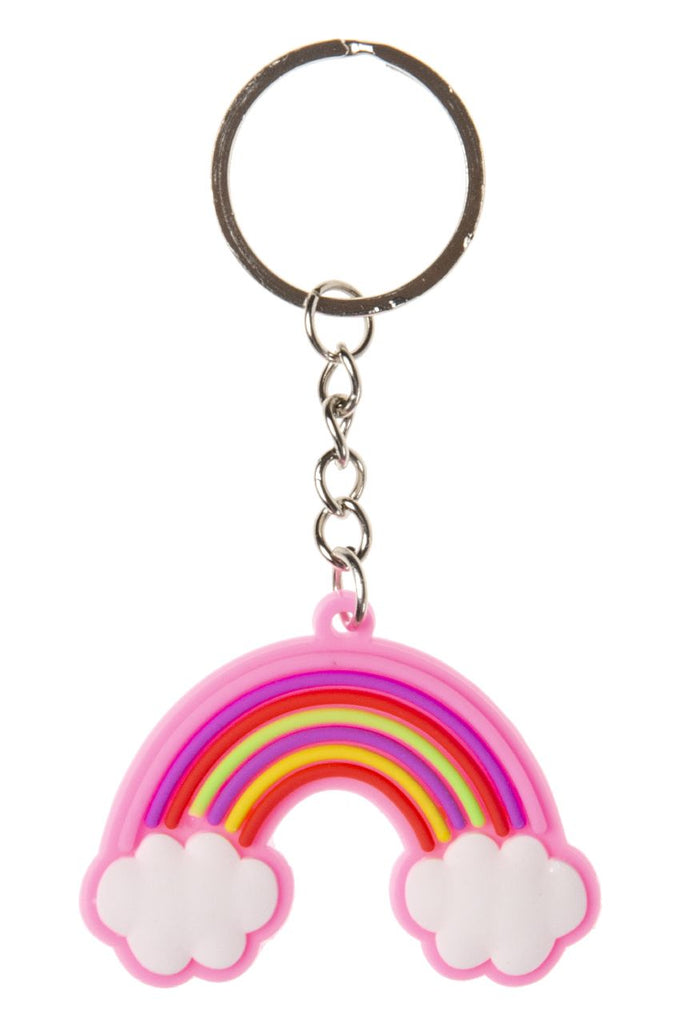 6 Rainbow Keychains