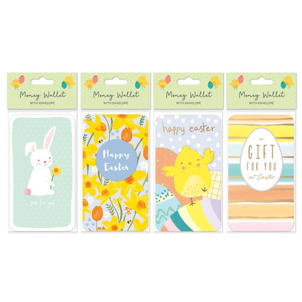 Easter Money Wallet - Assorted Bunny Chick Egg Spring Holiday