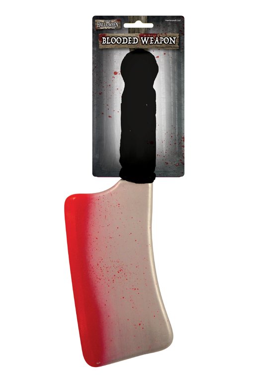 Halloween Plastic Bloody Cleaver