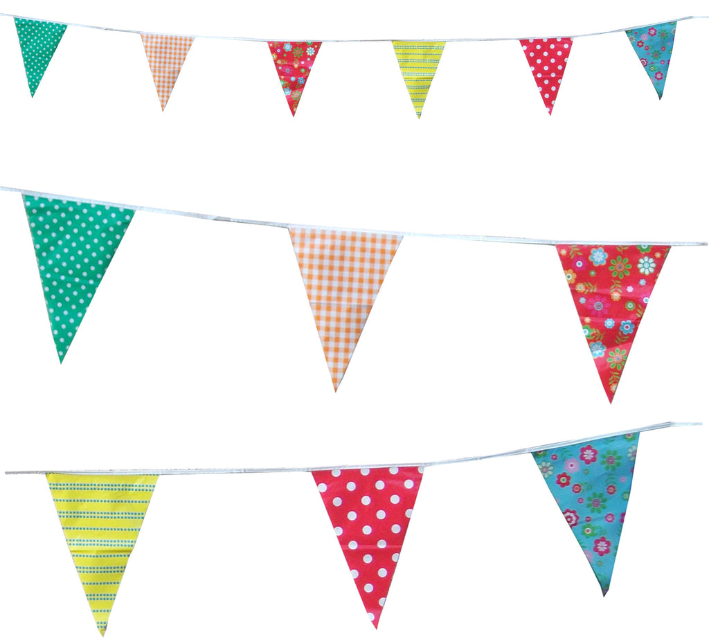 Shabby Chic Vintage 10m Triangle Bunting