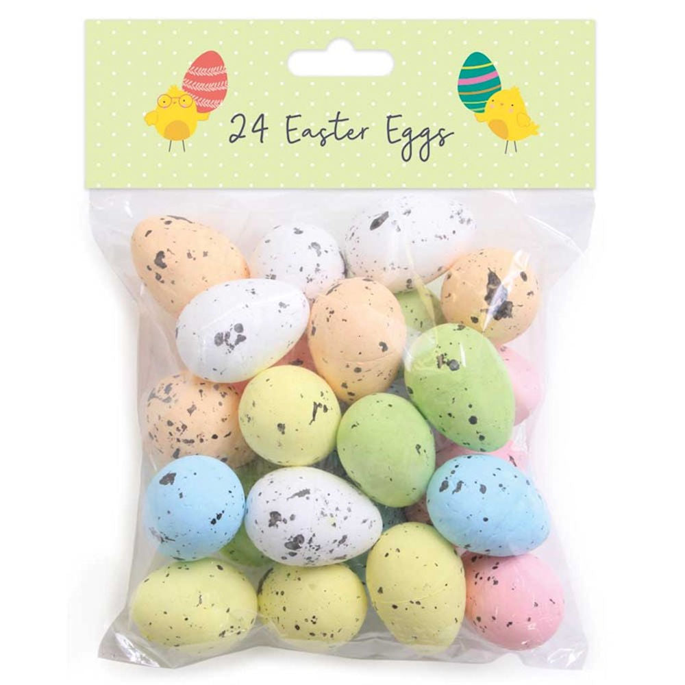 Easter Craft Eggs Medium - Assorted Colours DIY Holiday Decorations Festive Art Supplies Crafting