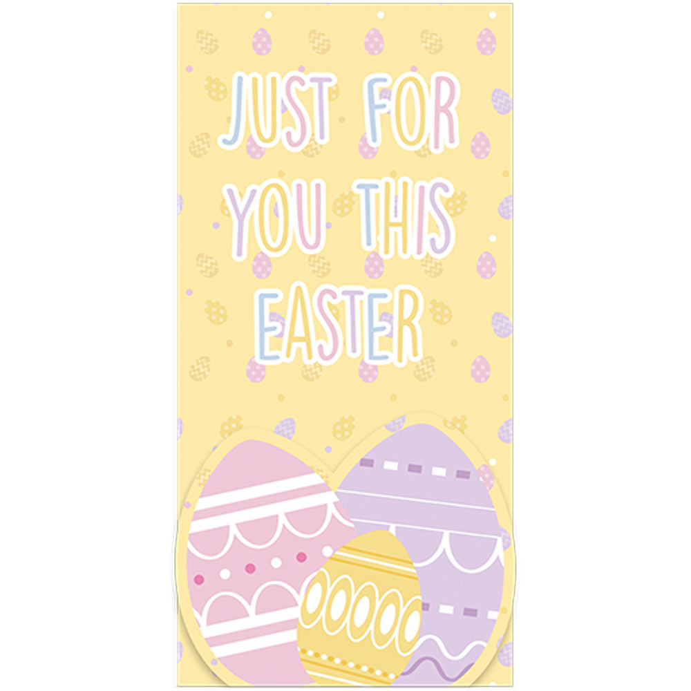 Easter Money Wallets - 4 Pack Gift Card Holder Present Cash Envelope Bunny Chick Rabbit Spring Celebration Event Supply