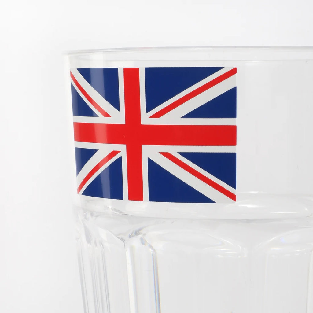 Reusable 325ml Plastic Union Jack Tumbler